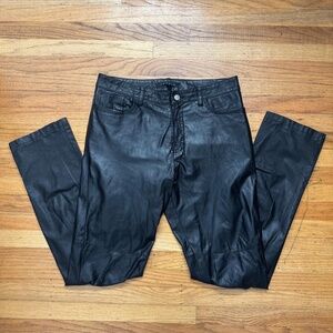 Theory Leather pants